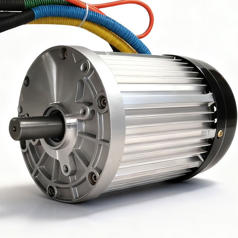 133 Permanent Magnet DC Brushless Motor Single Key Shaft - Image 3