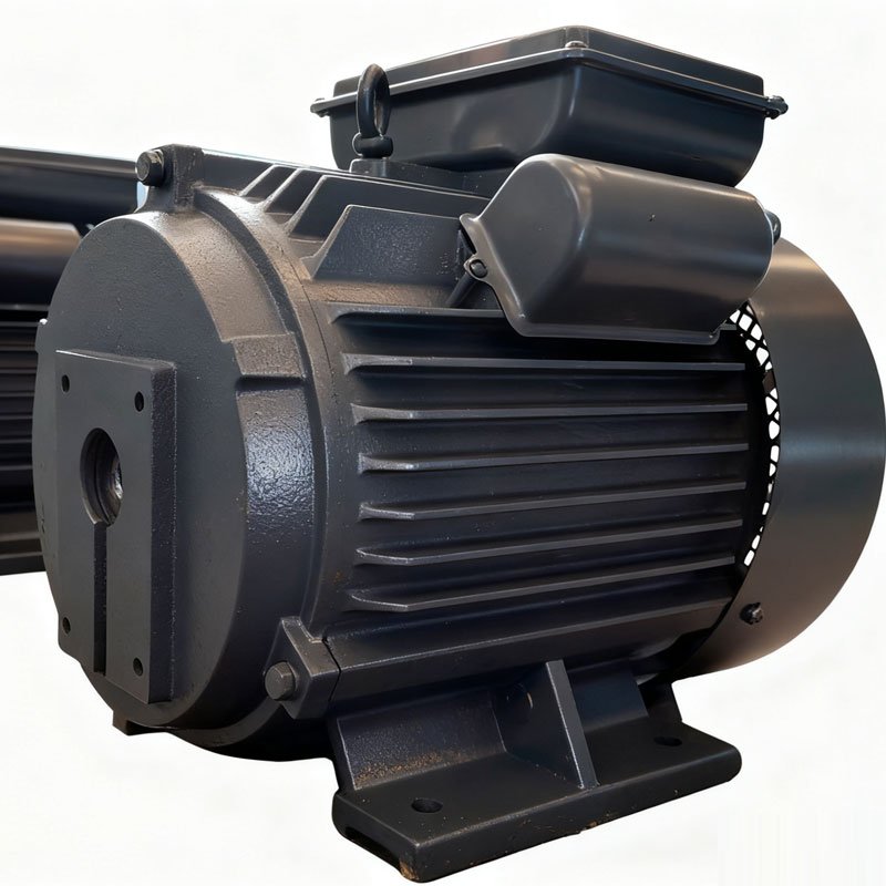 Single-phase asynchronous AC hydraulic oil pump motor